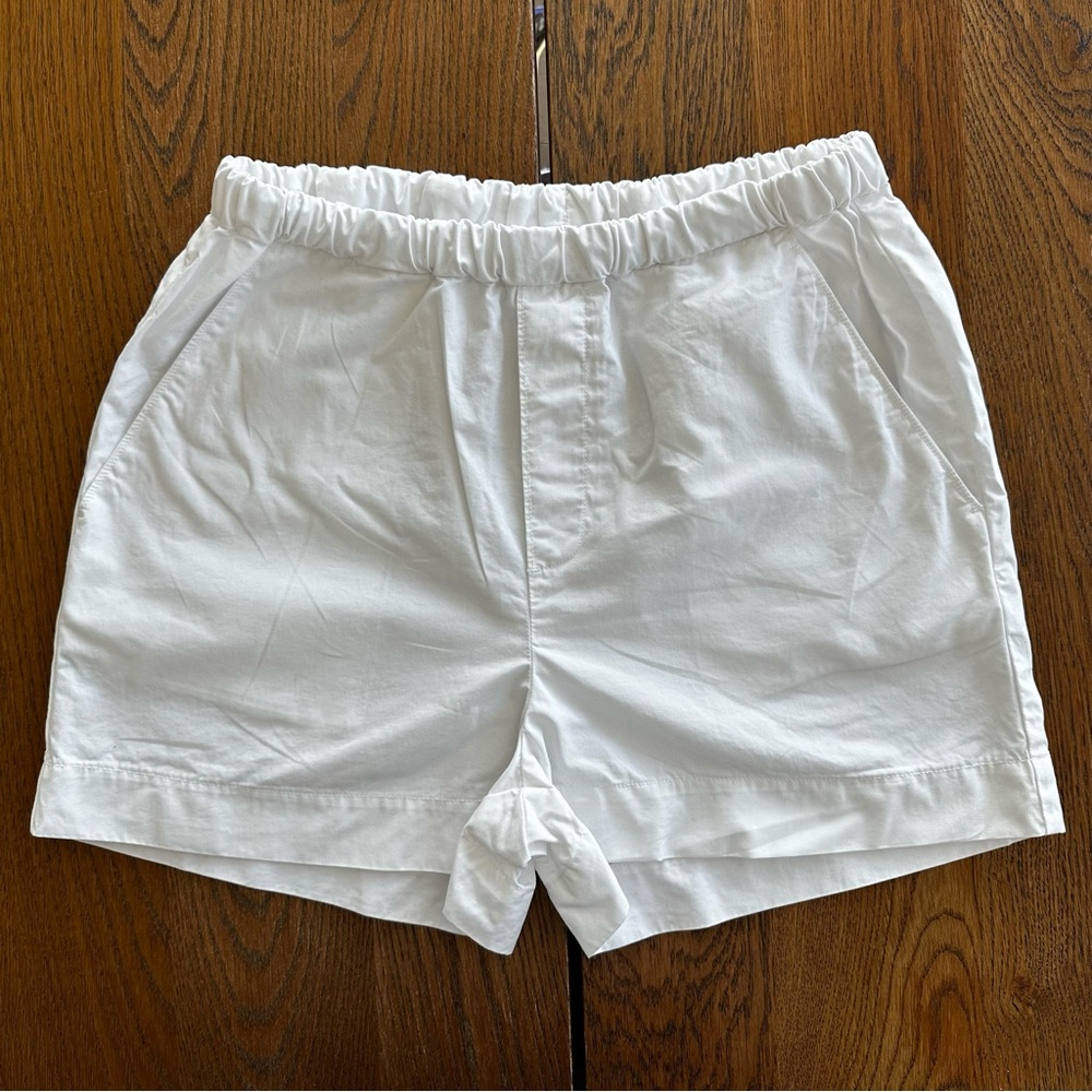 KOTN Women's Merire Pull On Shorts 100% Organic Cotton White | Size Small - Picture 2 of 12